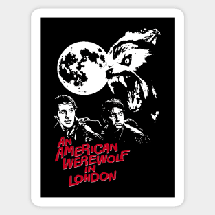 AN AMERICAN WEREWOLF IN LONDON - 2.0 Sticker